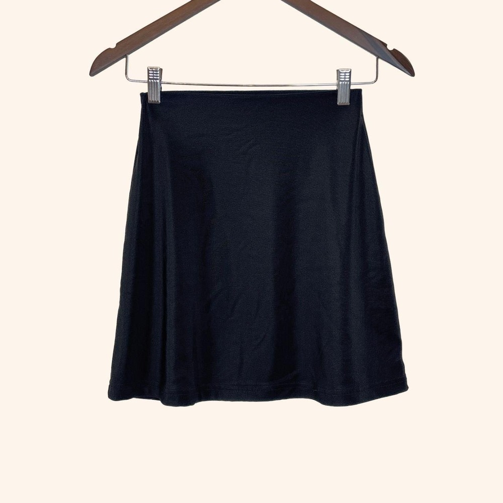 Vintage Black A-Line Skirt